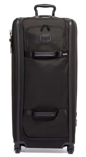ALPHA 3 WHEELED DUFFEL PACKING CASE - BLACK