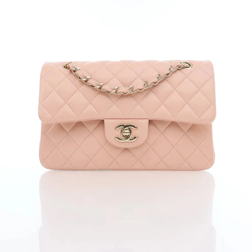 Chanel Classic Flap Small Pink Lambskin