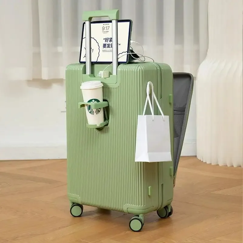 Multifunctional 20" Polycarbonate Travel Luggage