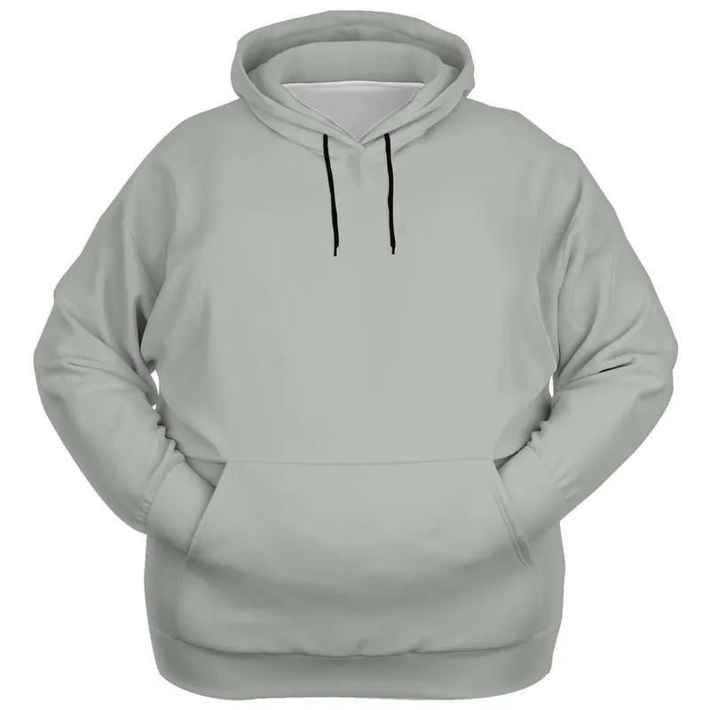 Shaded Pale Warm Green Gray Hoodie | Unisex | with PLUS sizes | C5M0Y10K30