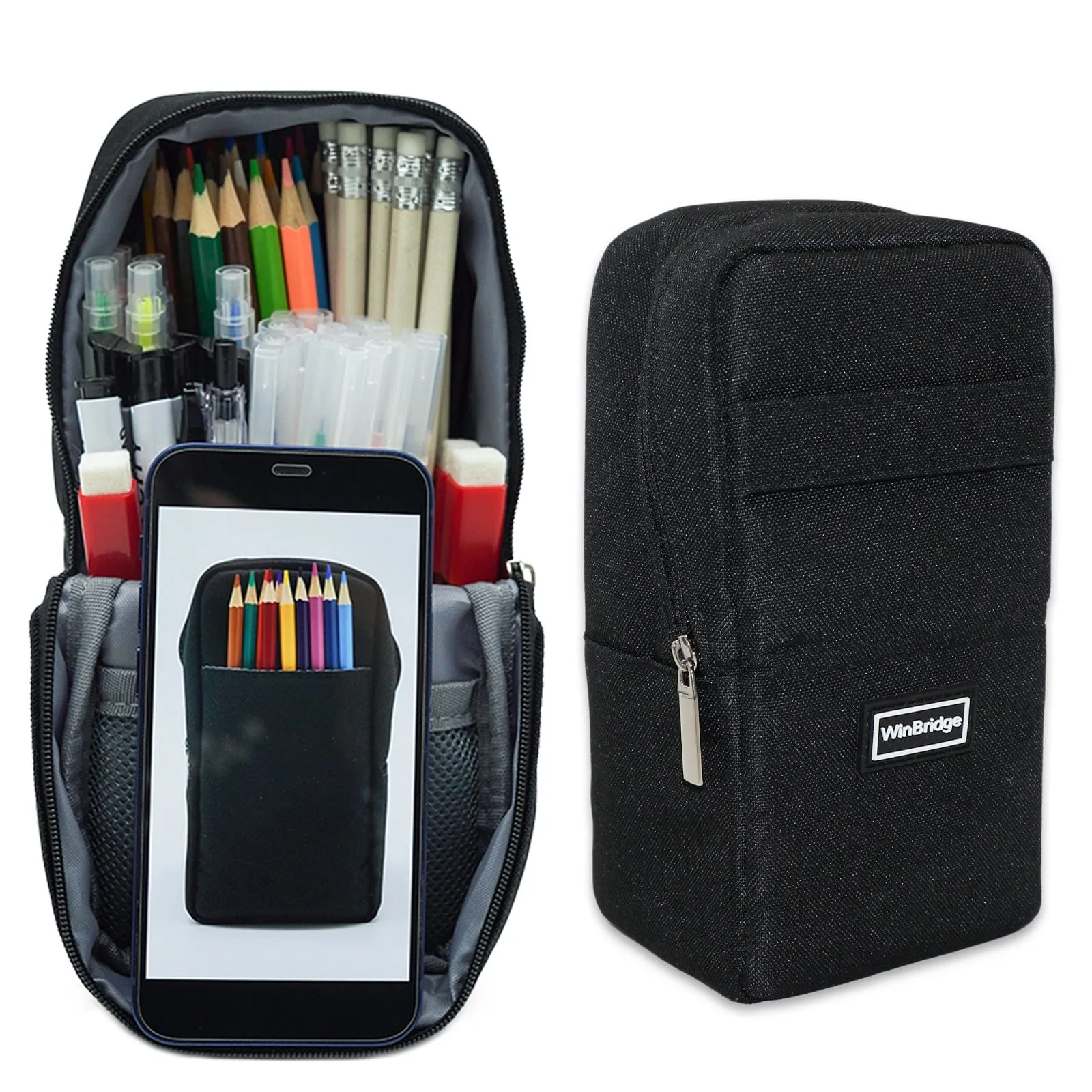 WinBridge Multi-Functional and Stylish Pencil Case